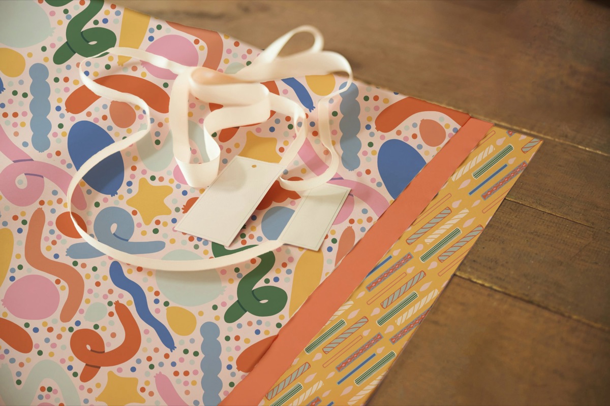 Confetti Gift Wrap
