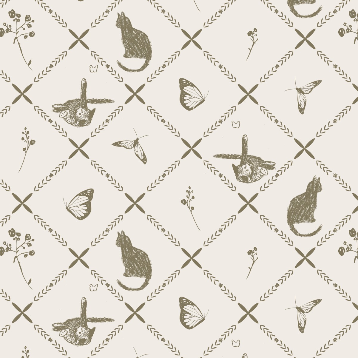 Cats pattern