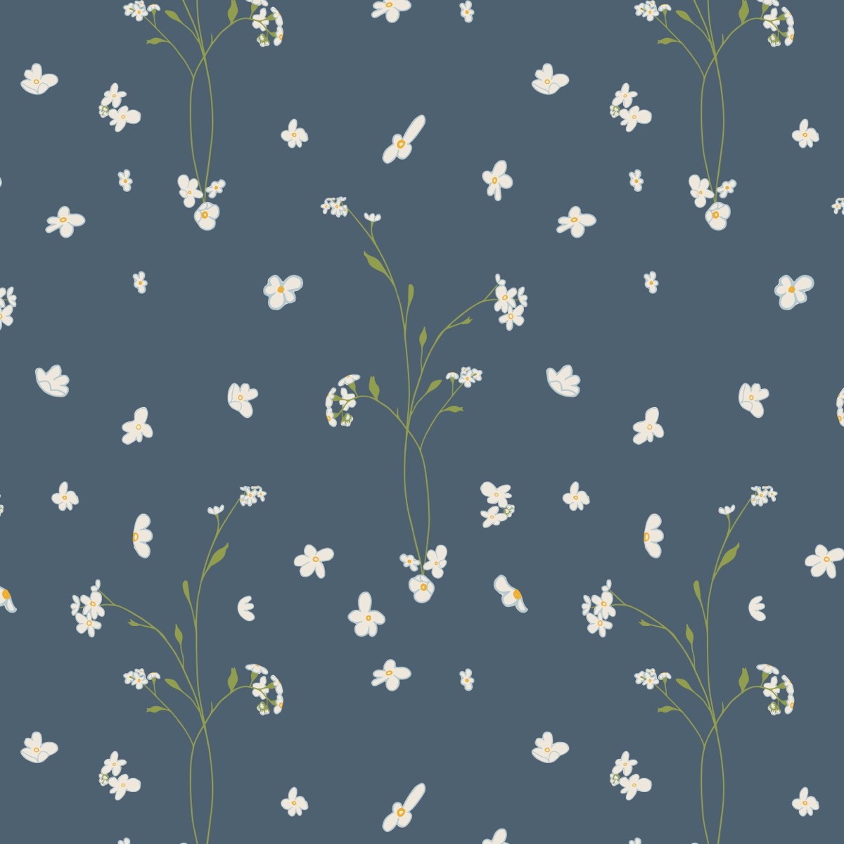 Forget Me Not pattern